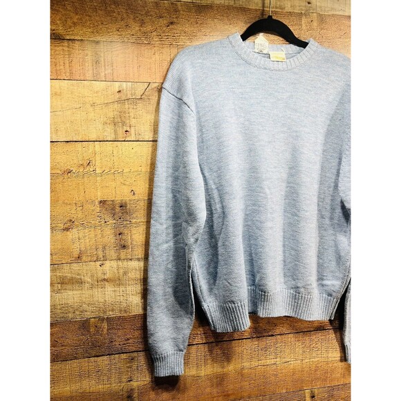 Vintage 1977 Levi's Panatela Sportswear Blue Crewneck Sweater Men’s Large - Picture 2 of 14